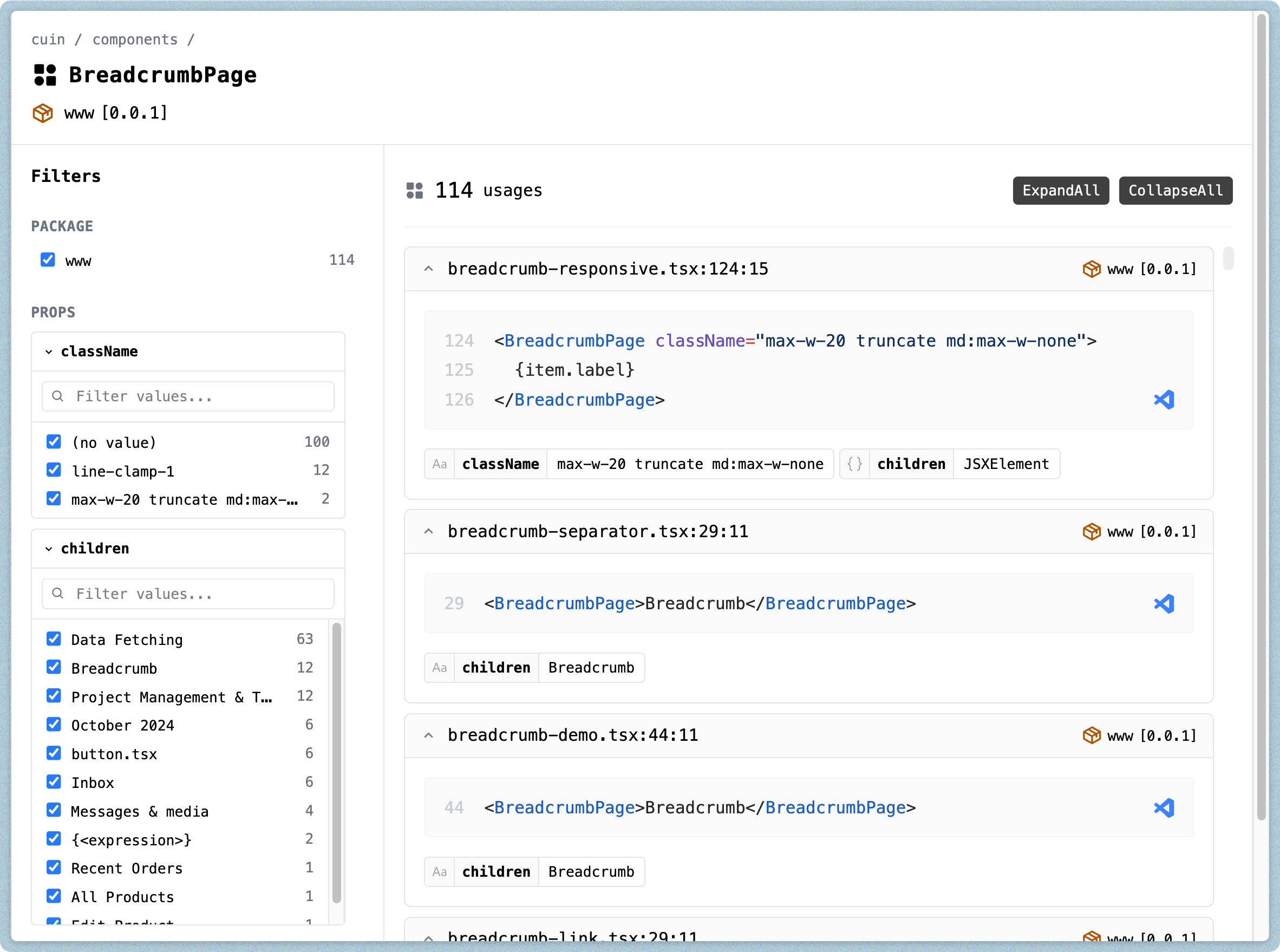 詳細ページのスクリーンショット